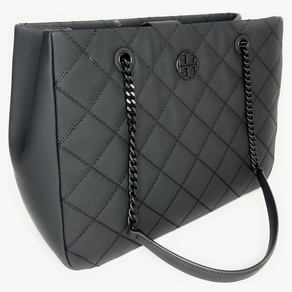 Tory burch willa matte medium tote bag. - Picture 3 of 8